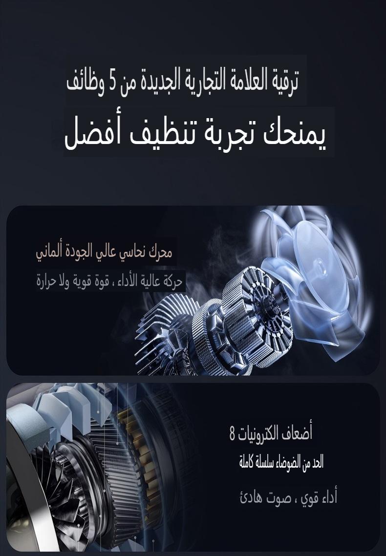 مكنسة كهربائية لاسلكية للشاحنات ومركبات الشحن اللاسلكي مكنسة كهربائية صغيرة محمولة عالية الطاقة للسيارات والمنازل
