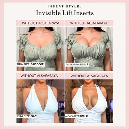 Double-Sided Adhesive Invisible Lift Inserts