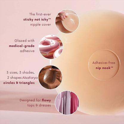 Sticky Circle Nipple Covers