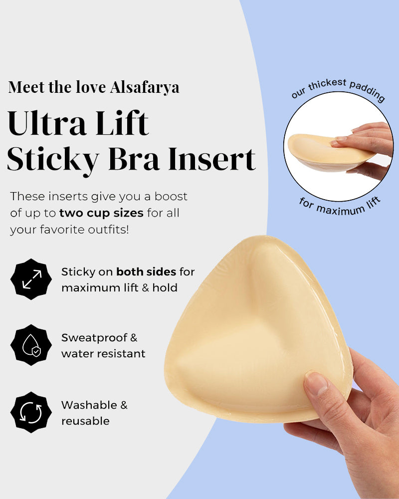 Push-Up Sticky Inserts for Bikini & Bras