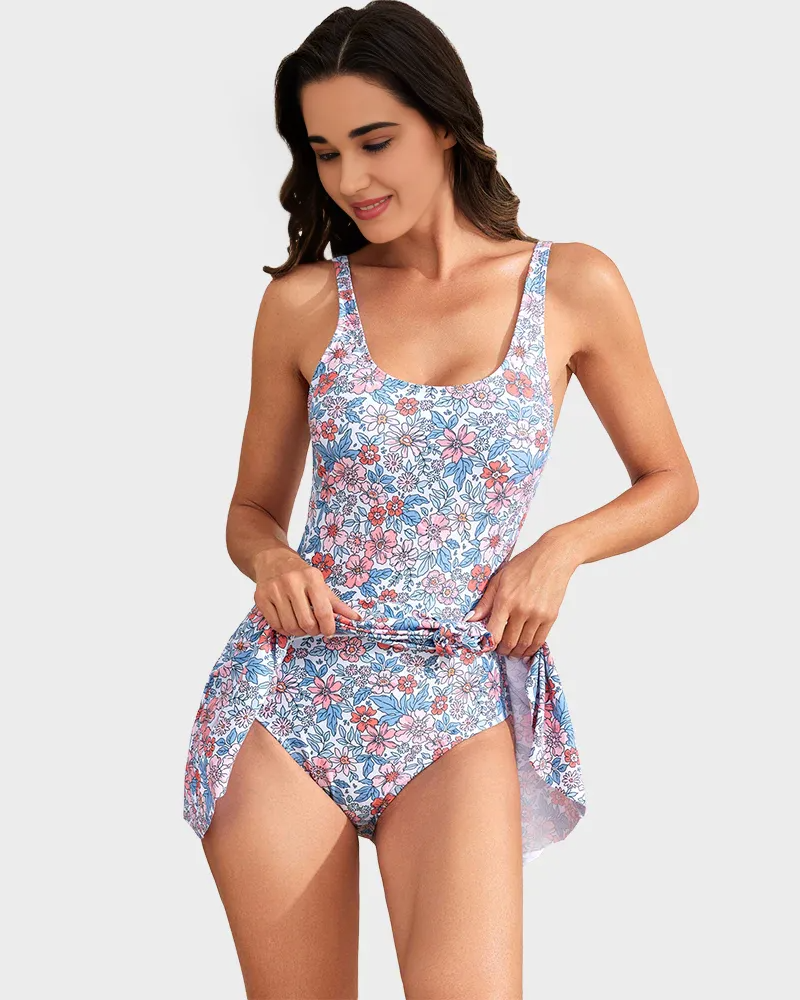 Tummy Control One-Piece Swimdress