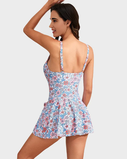 Tummy Control One-Piece Swimdress